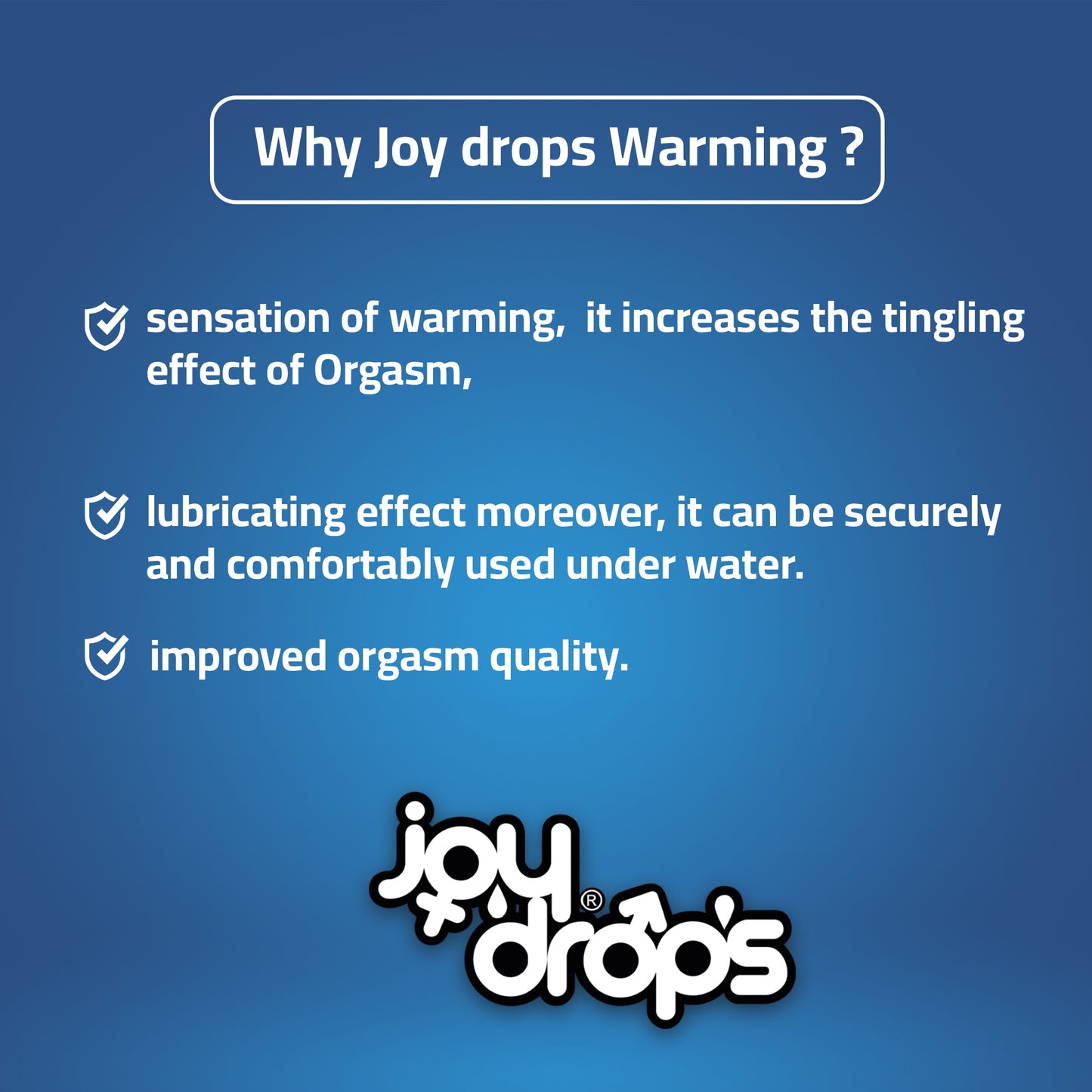 JoyDrops Warming