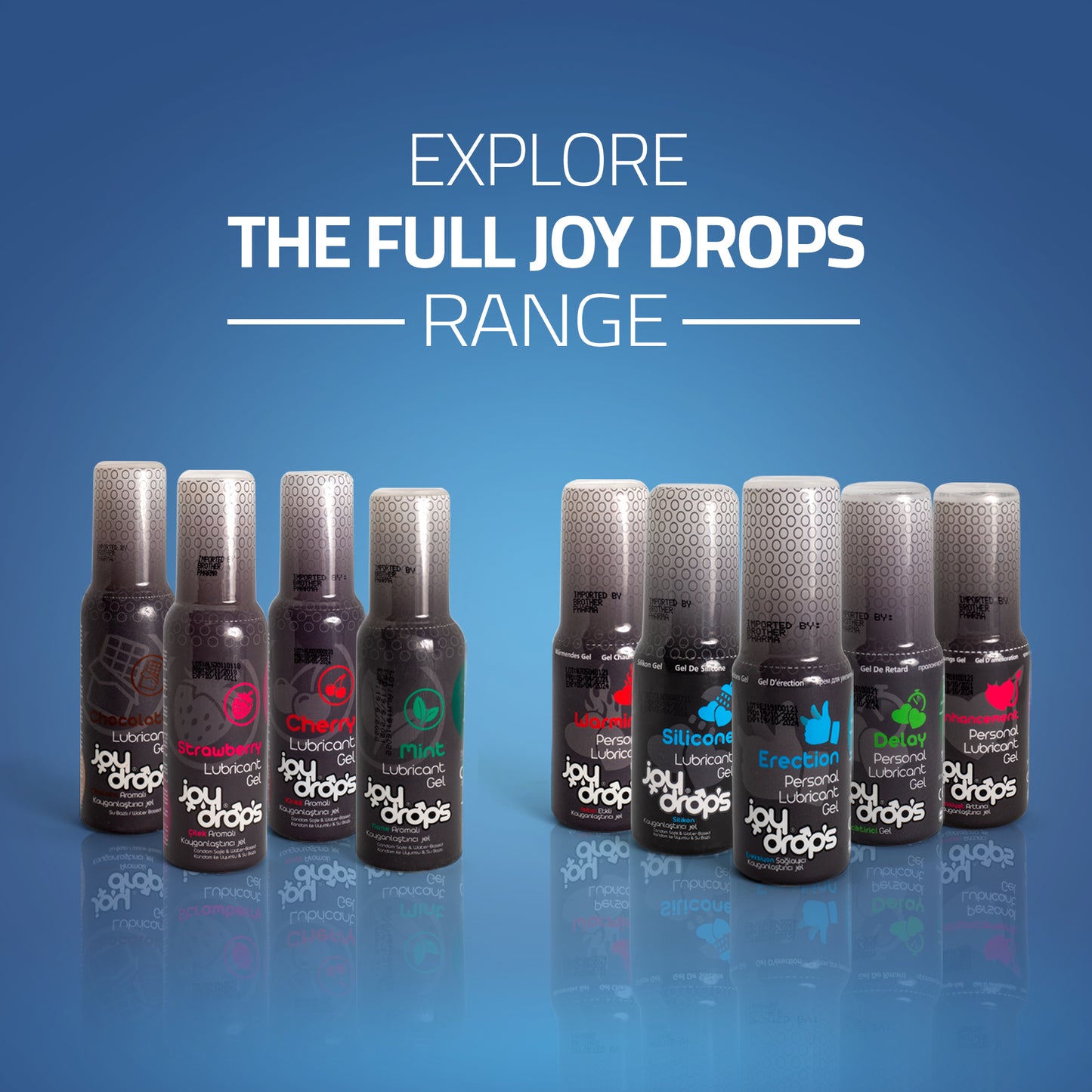 JoyDrops Lubricant Gel (100 ml)